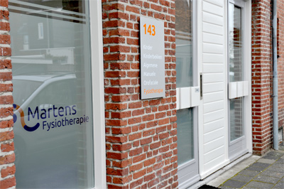 Martens Physiotherapie Praxiseingang Venlo